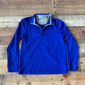 Johnnie o boys quarter zip polo shirt in blue -10
